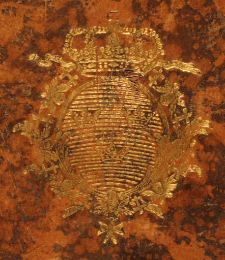 Exlibris by ? ? from Sweden for ? Gustaf IV Adolf - Heraldry Historical Person Regent/royalty Super Exlibris 