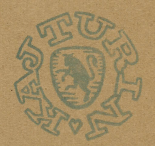 Exlibris by Knud V. Engelhardt from Denmark for Kaj Turin - 