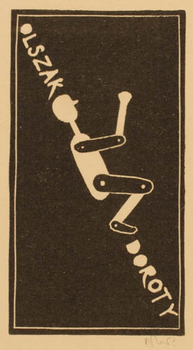 Exlibris by Jerzy Dariusz Nowak from Poland for Doroty Olzak - 