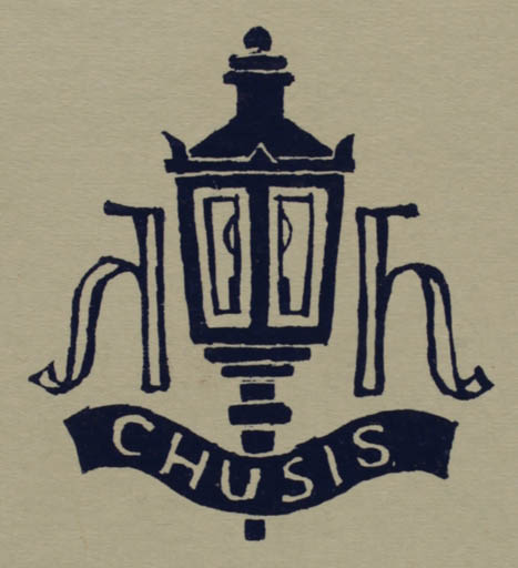 Exlibris by ? Unbekannt from Unknown for H.H Chusis - 