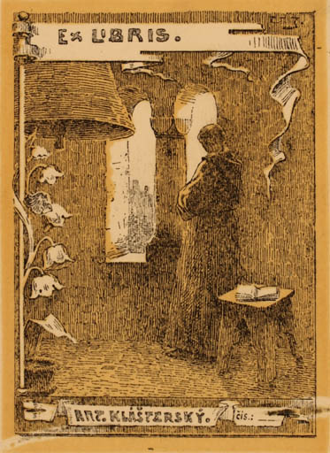 Exlibris by ? Unbekannt from Unknown for Ant. Klastersky - Religion 