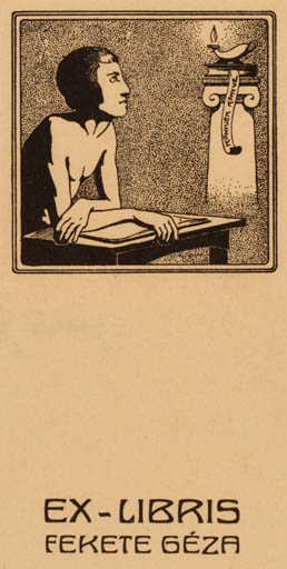 Exlibris by ? Unbekannt from Unknown for Geza Fekete - 