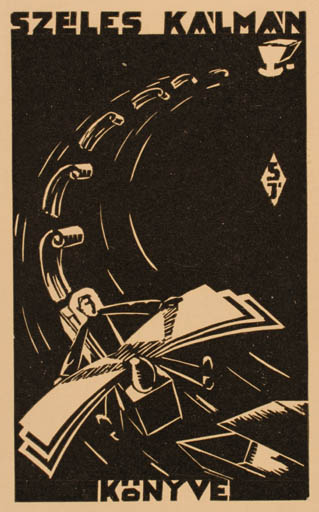 Exlibris by ? Unbekannt from Unknown for Kalman Szeles - 