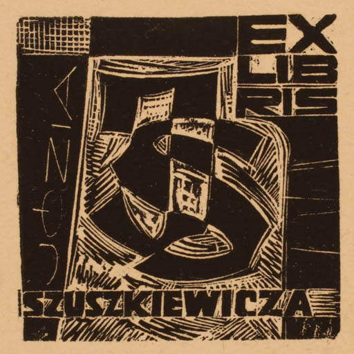 Exlibris by ? Unbekannt from Unknown for Jozia Szuszkiewicz - Abstract 